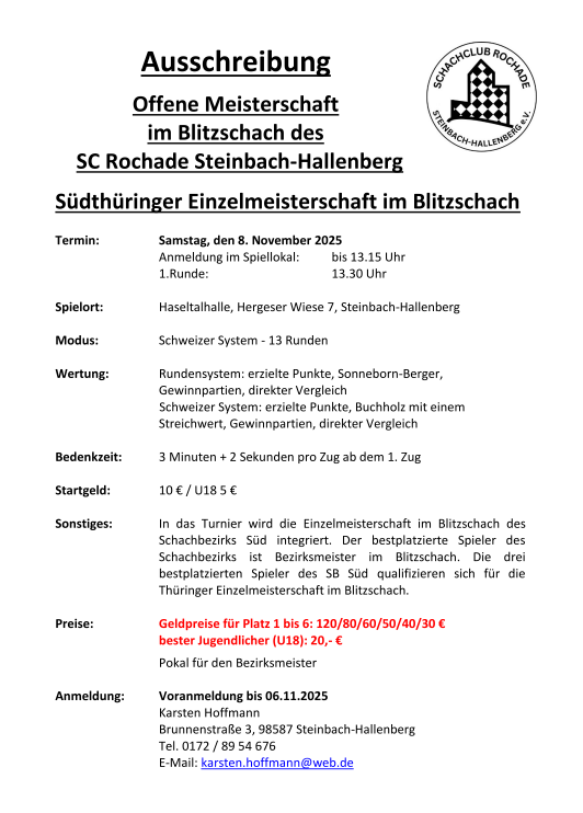 Ausschreibung Blitzschach Stb Hbg 2024